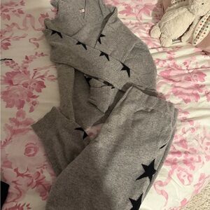 Cozy Gray Cashmere Set